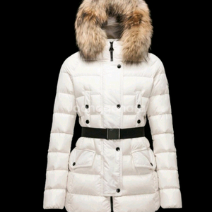 몽클레어 클리온 화이트 패딩