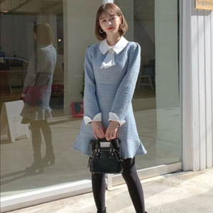 가격내림! 새상품 리리앤코 트위드원피스 88 이미지