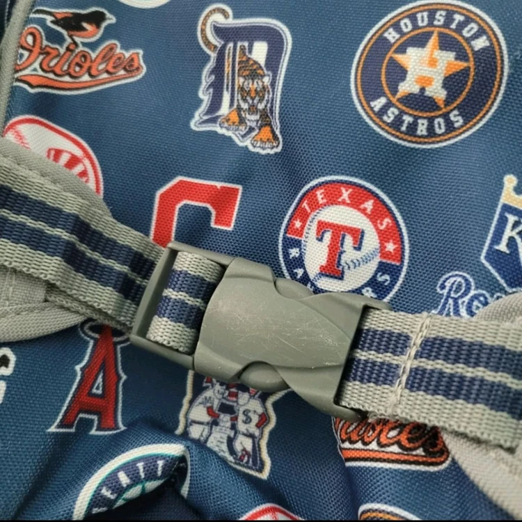 MLB 야구팀 패턴 책가방+우주그림 필통 이미지
