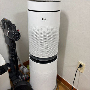 LG 퓨리케어 360도 공기청정기+이동휠+새필터2개