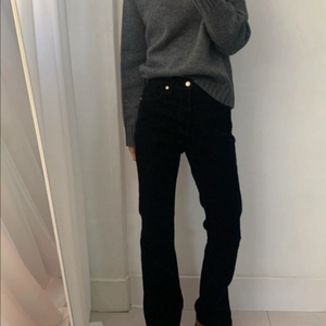 헬베티카 벨벳 데님 팬츠 s 게드 런던플랏 드온도 시에