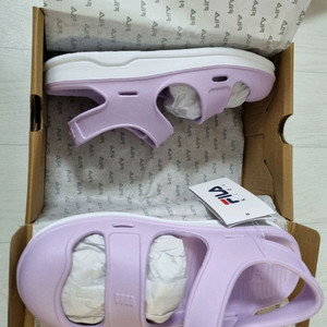 (타중) 휠라 샌들 210 / 주)카미트 겨울실내화 210