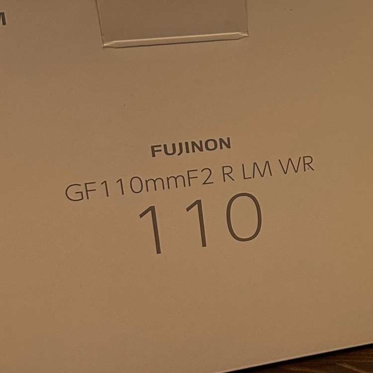 후지필름 GF110mm F2 R LM WR 렌즈 이미지