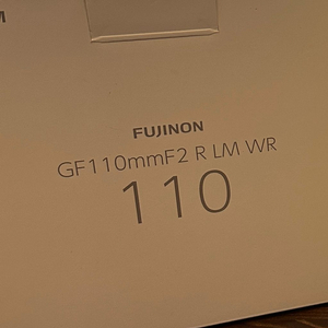 후지필름 GF110mm F2 R LM WR 렌즈