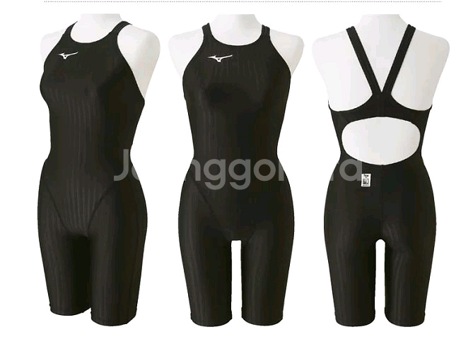 새상품 미즈노 선수용 여자 반전신 수영복 XS--0