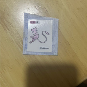 포켓몬빵 뮤 스티커 구성 팔아요 이미지