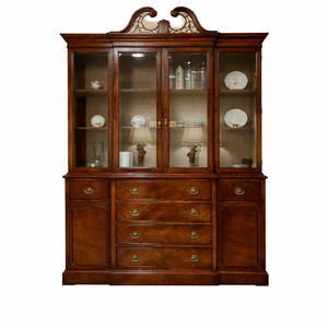 앤틱 원목 그릇장(Breakfront)