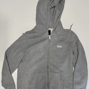 반스 Vans 트레이닝 기본 기모 후드집업 M 그레이