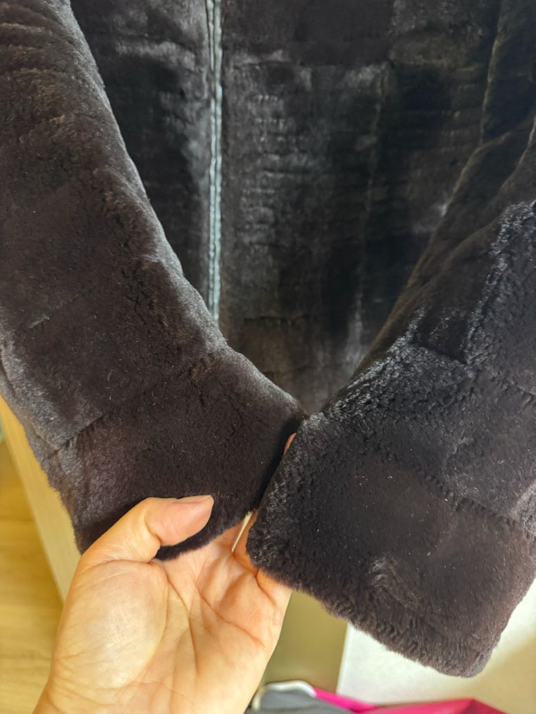 천연밍크&레빗 자켓(리버시블 아님)55사이즈 구입가120만--4