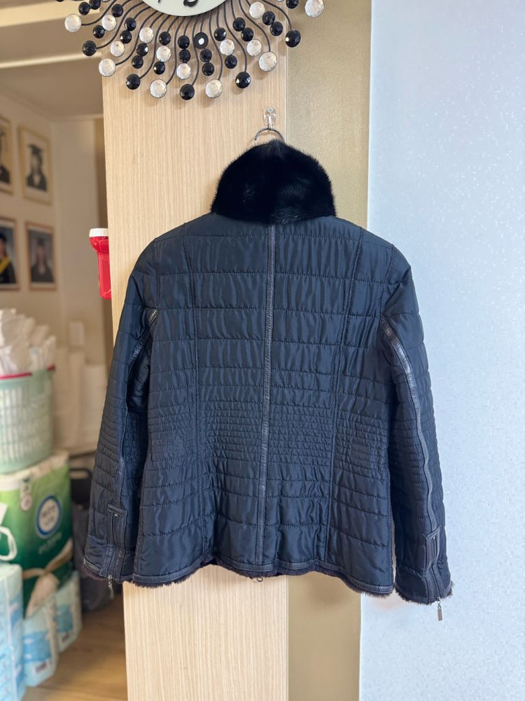 천연밍크&레빗 자켓(리버시블 아님)55사이즈 구입가120만--6