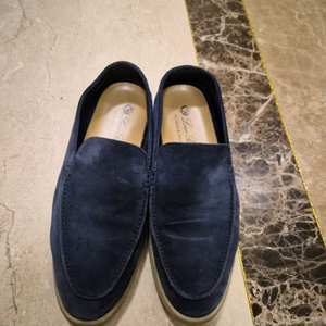 로로피아나 썸머워크 스웨이드 로퍼 41