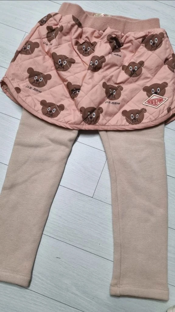 베베드피노 기모 치마레깅스 3개 이미지