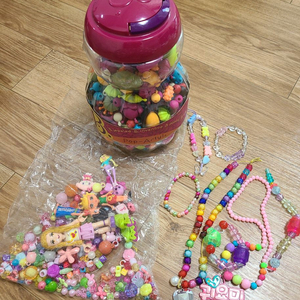 여아장난감 비즈놀이 여아목걸이팔찌 여아악세사리만들기 팝아티외