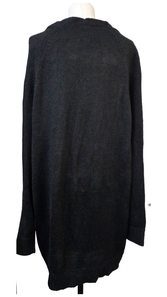 (특가)G-STAR롱 가디건 블랙 포켓 니트(S)남여공용 이미지