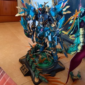 장도모형 청룡 팝니다. 덤으로 사신수 청룡 도색작 같이 드립니다 이미지