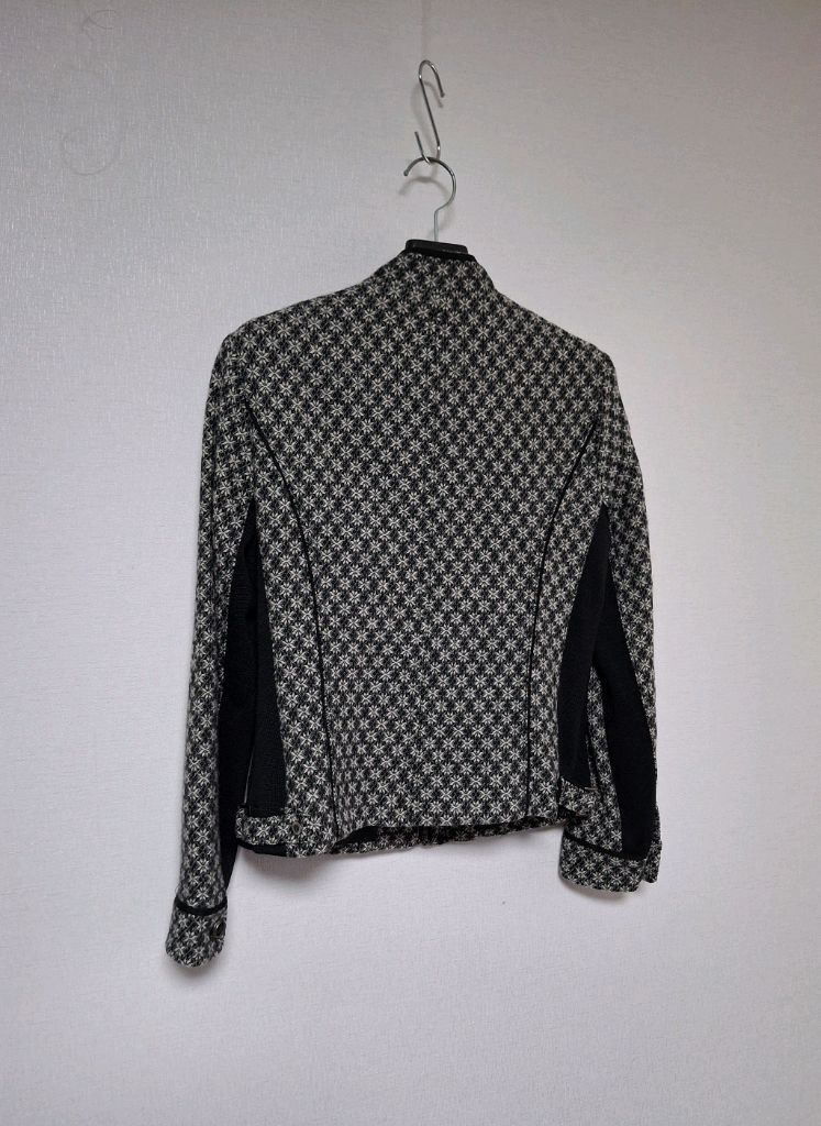 빈티지!크로커다일 고급라인 순모트위드 자켓--6