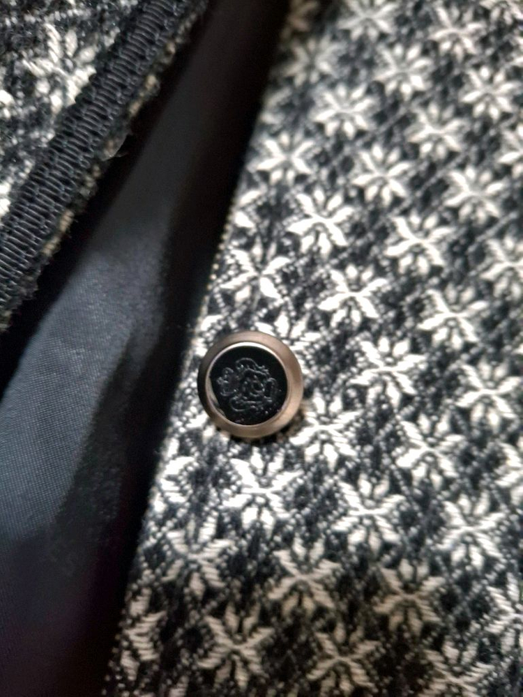 빈티지!크로커다일 고급라인 순모트위드 자켓--8