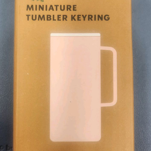 스타벅스 미니어처 텀블러 키링 (핑크,화이트) 일괄판매 합니다