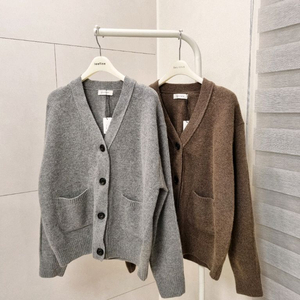 파인울 캐시미어 베이직 가디건