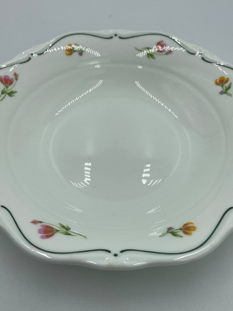 영국 웨지우드 메탈라이즈드 파스텔플로럴 습보울.242--4