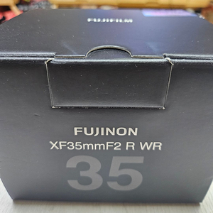 후지필름 XF 35mm F2 R WR 렌즈