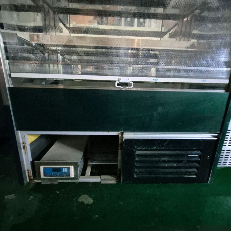 냉장 스탠드형 스텐 오픈 쇼케이스 3단--5