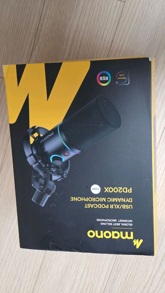 마오노 PD200X 마이크 & BA20 붐 스탠드 화이트--3