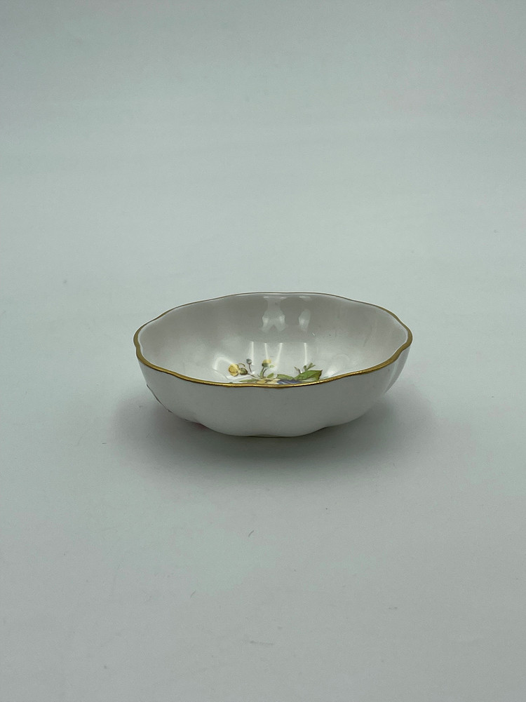 영국 로얄 크라운 더비 빈티지 플라워 패턴 트링켓 .301--4