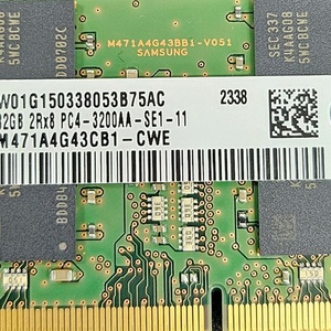 삼성 노트북램 DDR4 32GB 3200AA