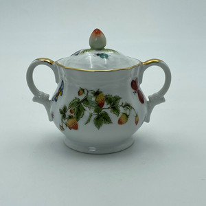 빈티지 렌와일 아르달트 딸기 슈가보울 .295