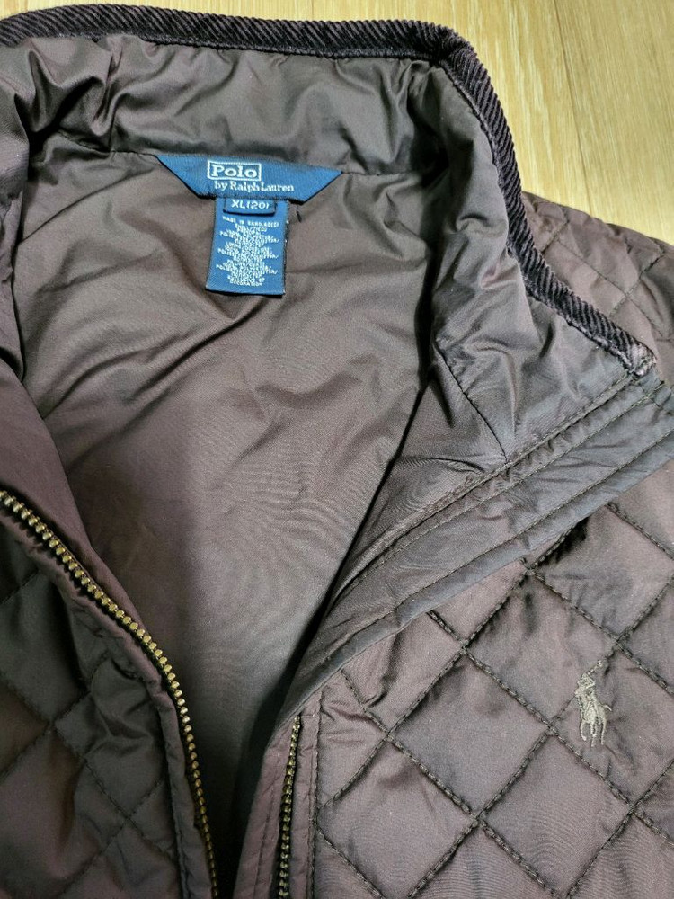 남녀공용 폴로 랄프로렌 누빔 경량패딩 퀼팅자켓 깔깔이패딩 점퍼--5