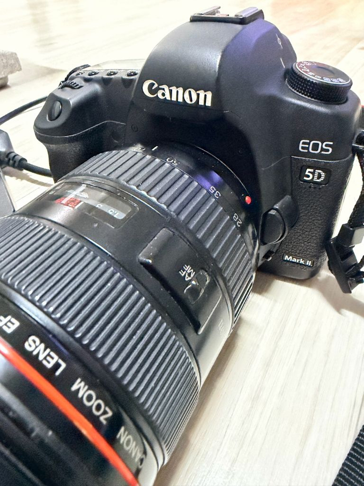 캐논 canon 5D Mark II + EF 28-70mm L렌즈 세트 이미지