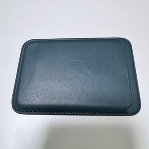 애플 정품 맥세이프형 가죽카드 지갑 포레스트 그린 새제품