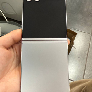 무잔상)갤럭시Z플립6 실버 256GB