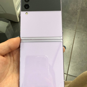 무잔상)갤럭시Z플립3 라벤더 256GB