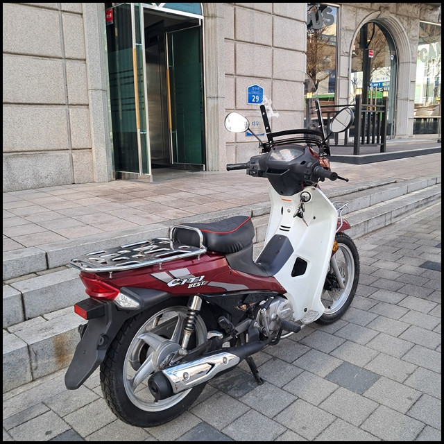 20년식 시티베스트115 / 상태좋음 / 배달 출퇴근 추천 이미지