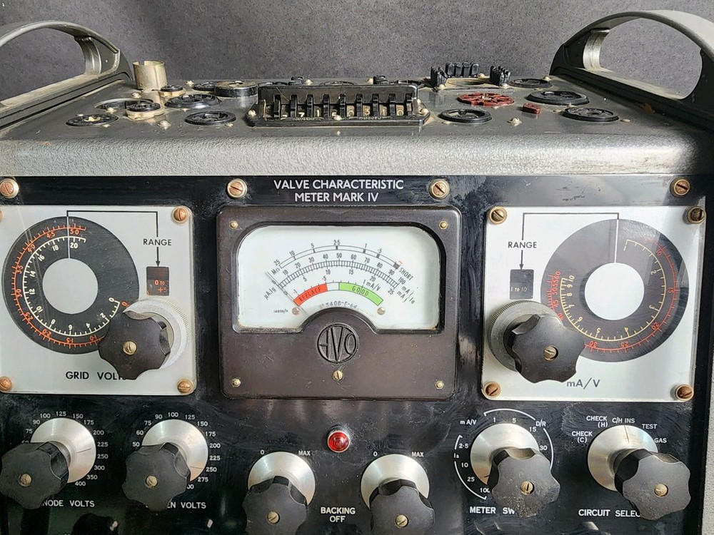 AVO Mark IV 진공관 테스터기 측정기--1