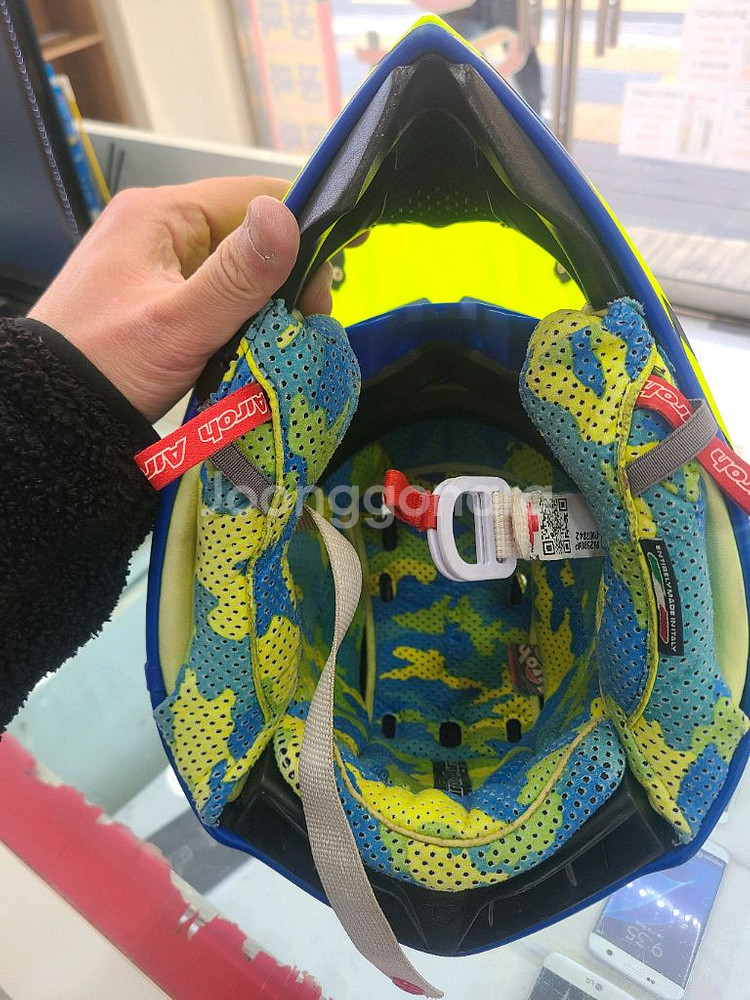 에어로 에비에이터 오프로드헬멧 L사이즈--6