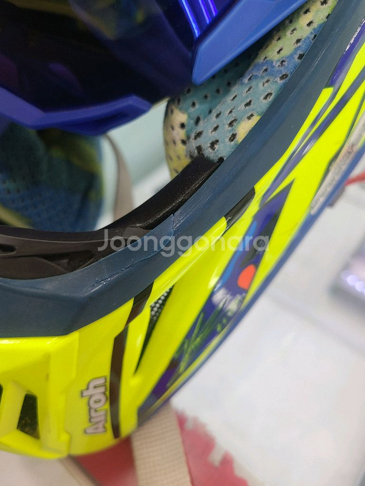 에어로 에비에이터 오프로드헬멧 L사이즈--7