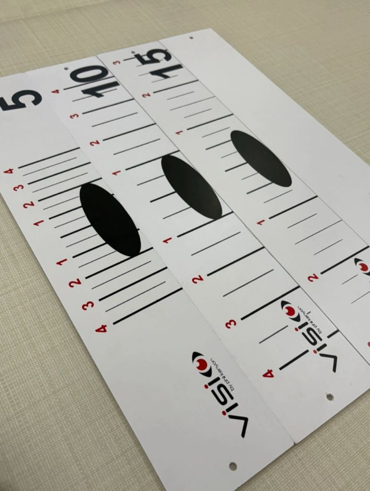 Visio 비지오 골프 에임보드 골프 퍼팅 연습 도구--1