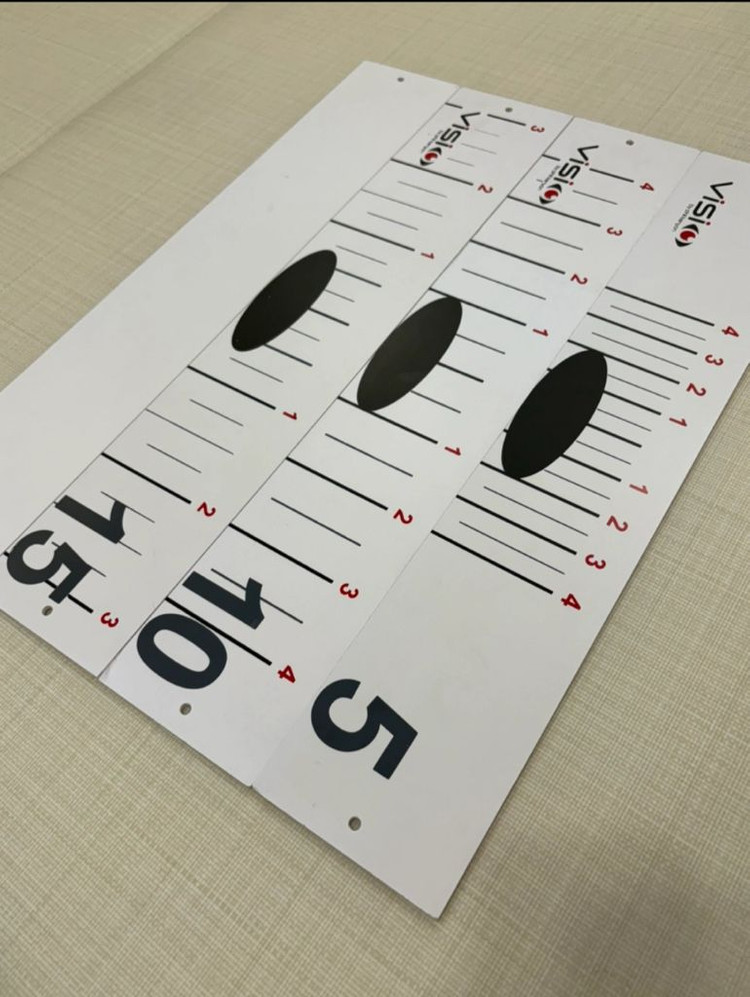 Visio 비지오 골프 에임보드 골프 퍼팅 연습 도구--2