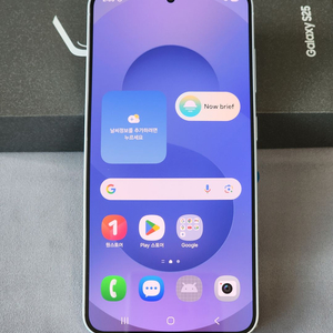 갤럭시 S25 256기가(1/10 액정,배터리 교체)