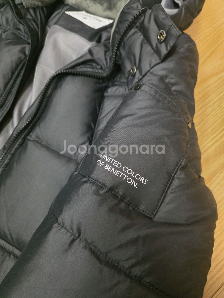 베네통 키즈 패딩 155. 새상품. 아동 패딩 150.--2