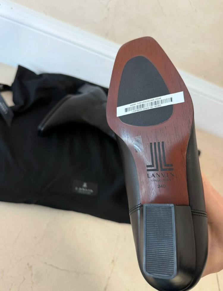 25FW 랑방 롱부츠 240 새상품--4