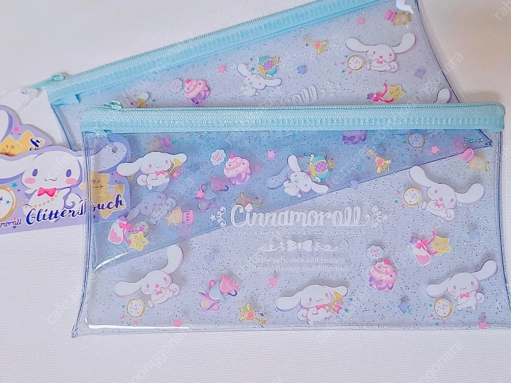 다이소 산리오 파우치 마이멜로디 키티 시나모롤 투명 파우치 필 펜 파우치 다이소 마이멜로디 동전 지갑--2