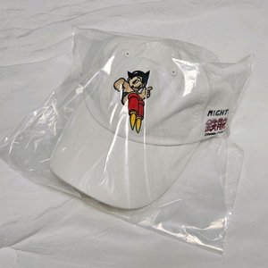 디아도라 아톰 그래픽 볼캡 오프 화이트 남녀공용 모자 프리사이즈 새상품