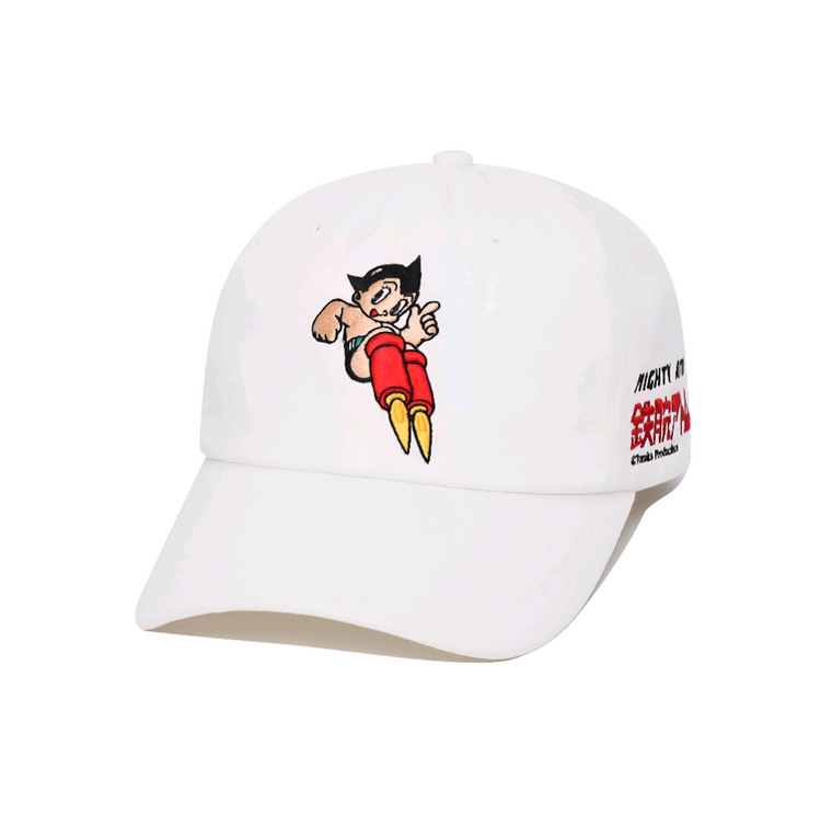 디아도라 아톰 그래픽 볼캡 오프 화이트 남녀공용 모자 프리사이즈 새상품--5