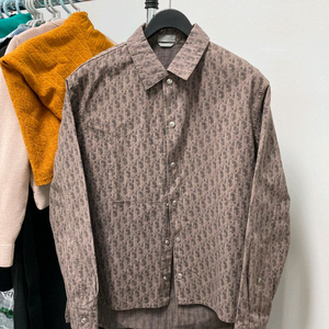 디올 오블리크 카스리 데님 셔츠 자켓 50