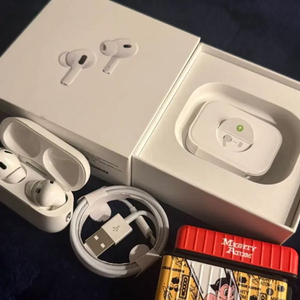 에어팟프로 2세대 풀박스(8핀) + 아톰 케이스 (상태최상) 이미지