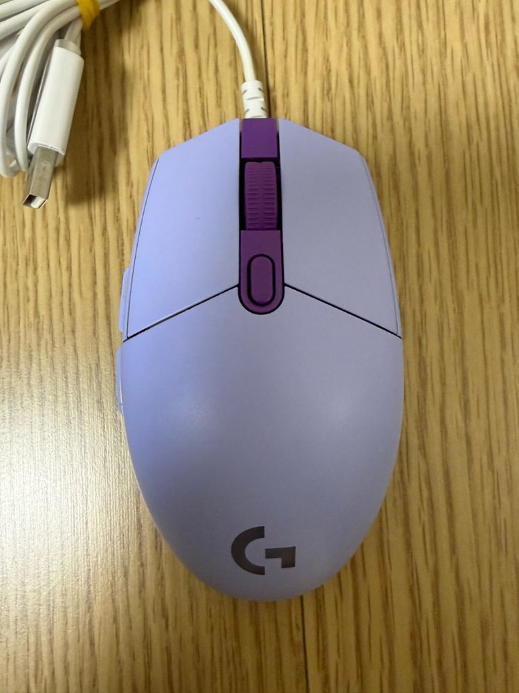 (택포) 로지텍 G102 마우스 라일락--3